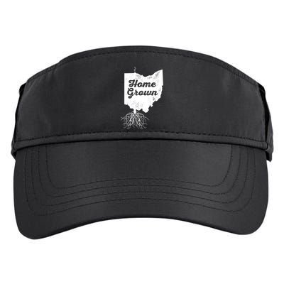 Ohio T Home Grown Roots Oh State Pride Adult Drive Performance Visor