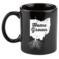 Ohio T Home Grown Roots Oh State Pride 11oz C Handle Ceramic Mug