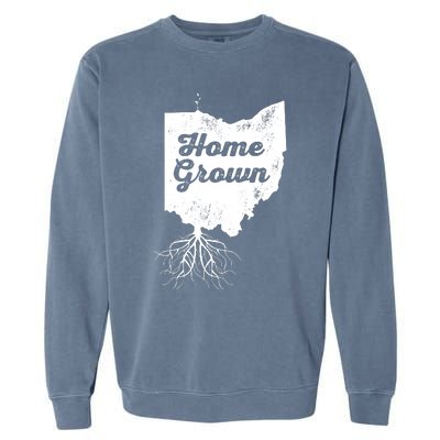 Ohio T Home Grown Roots Oh State Pride Garment-Dyed Sweatshirt