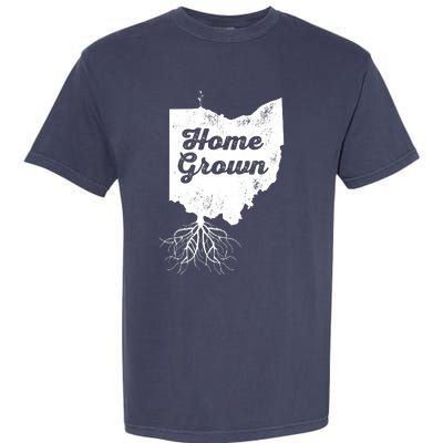 Ohio T Home Grown Roots Oh State Pride Garment-Dyed Heavyweight T-Shirt