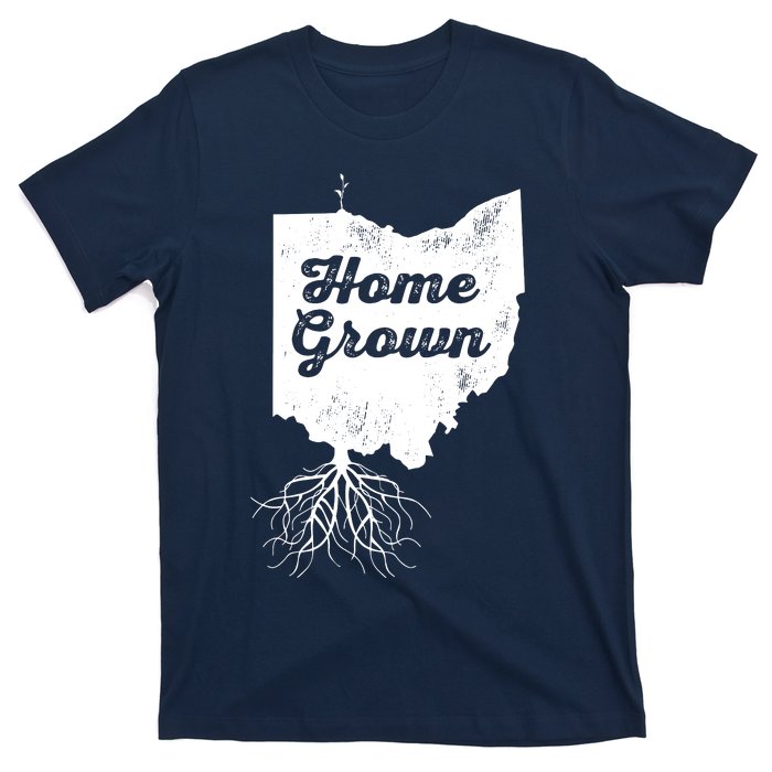 Ohio T Home Grown Roots Oh State Pride T-Shirt