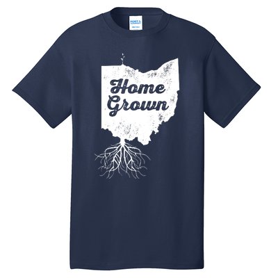 Ohio T Home Grown Roots Oh State Pride Tall T-Shirt