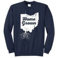 Ohio T Home Grown Roots Oh State Pride Tall Sweatshirt