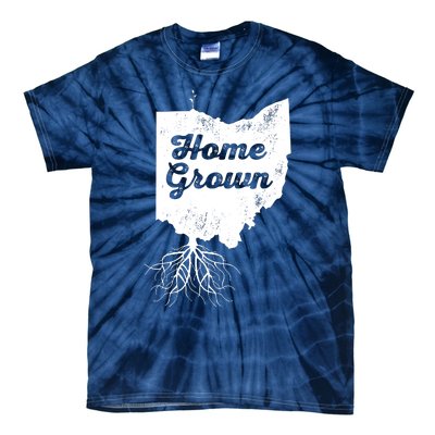 Ohio T Home Grown Roots Oh State Pride Tie-Dye T-Shirt