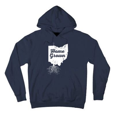 Ohio T Home Grown Roots Oh State Pride Tall Hoodie