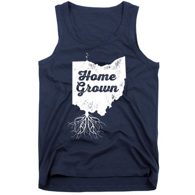 Ohio T Home Grown Roots Oh State Pride Tank Top