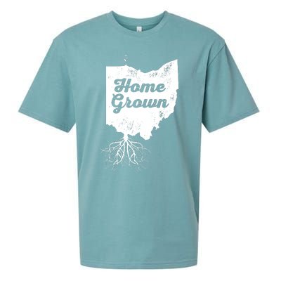 Ohio T Home Grown Roots Oh State Pride Sueded Cloud Jersey T-Shirt