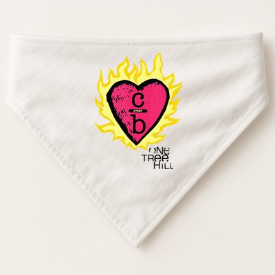 One Tree Hill Clothes Over Bros Heart USA-Made Doggie Bandana