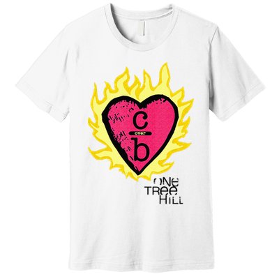 One Tree Hill Clothes Over Bros Heart Premium T-Shirt