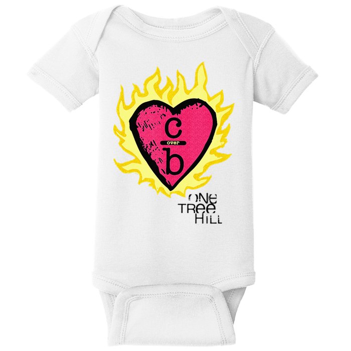 One Tree Hill Clothes Over Bros Heart Baby Bodysuit