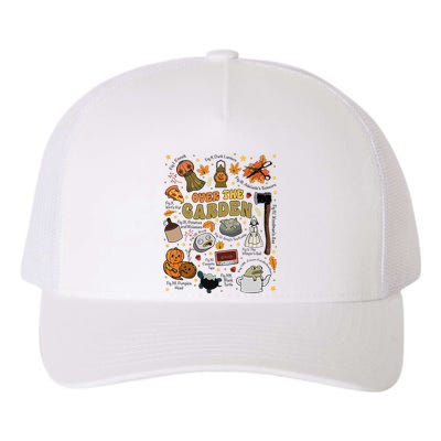 Over The Halloween Garden Wall Pumpkin Fall Thanksgiving Yupoong Adult 5-Panel Trucker Hat