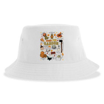 Over The Halloween Garden Wall Pumpkin Fall Thanksgiving Sustainable Bucket Hat