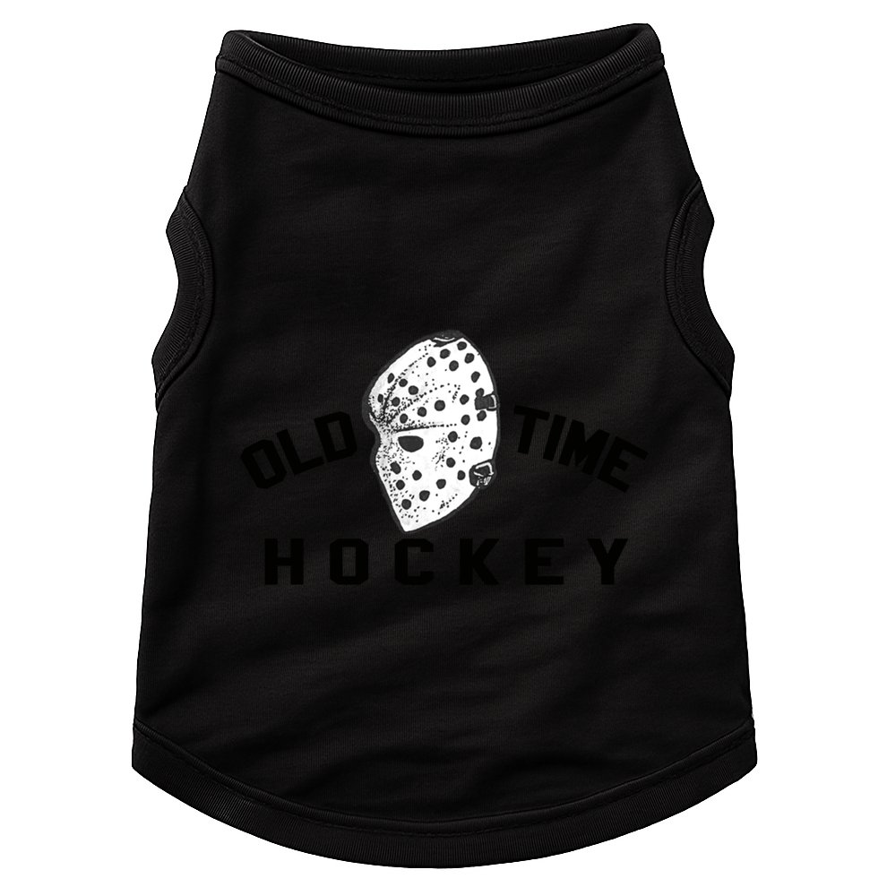Old Time Ice Hockey Vintage Goalie Mask Great Gift Doggie Tank