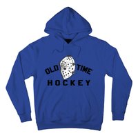 Old Time Ice Hockey Vintage Goalie Mask Great Gift Hoodie