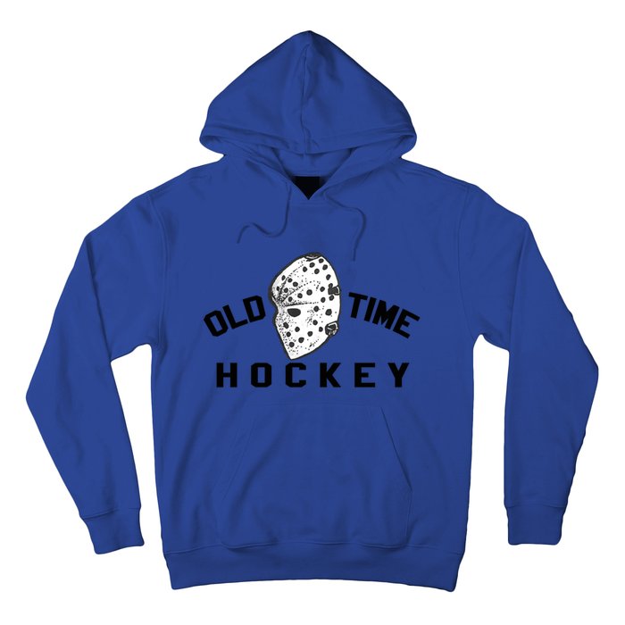 Old Time Ice Hockey Vintage Goalie Mask Great Gift Hoodie