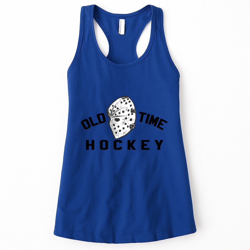 Old Time Ice Hockey Vintage Goalie Mask Great Gift Womens Tank Top