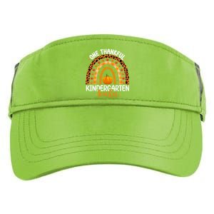 One Thankful Kindergarten Teacher Thanksgiving Kindergarten Gift Adult Drive Performance Visor