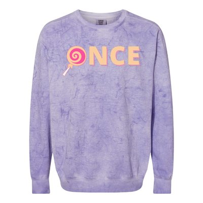 Once Twice Kpop Colorblast Crewneck Sweatshirt