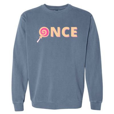 Once Twice Kpop Garment-Dyed Sweatshirt