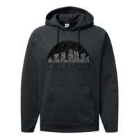 Orlando Texturized Logo Performance Fleece Hoodie