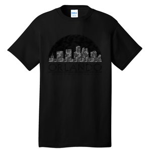 Orlando Texturized Logo Tall T-Shirt