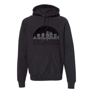 Orlando Texturized Logo Premium Hoodie