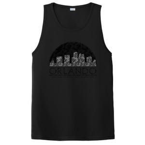 Orlando Texturized Logo PosiCharge Competitor Tank