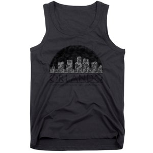 Orlando Texturized Logo Tank Top