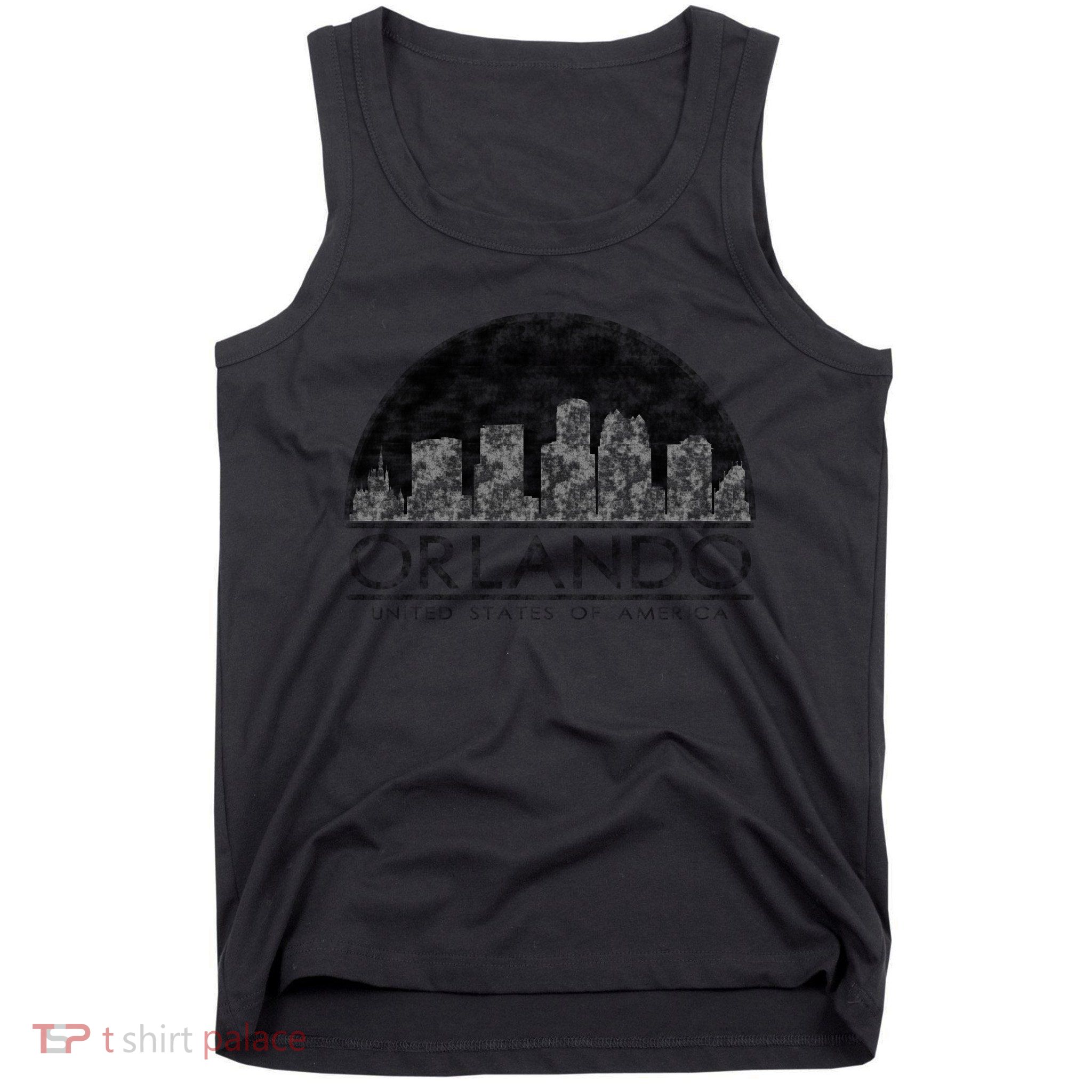 Orlando Texturized Logo Tank Top