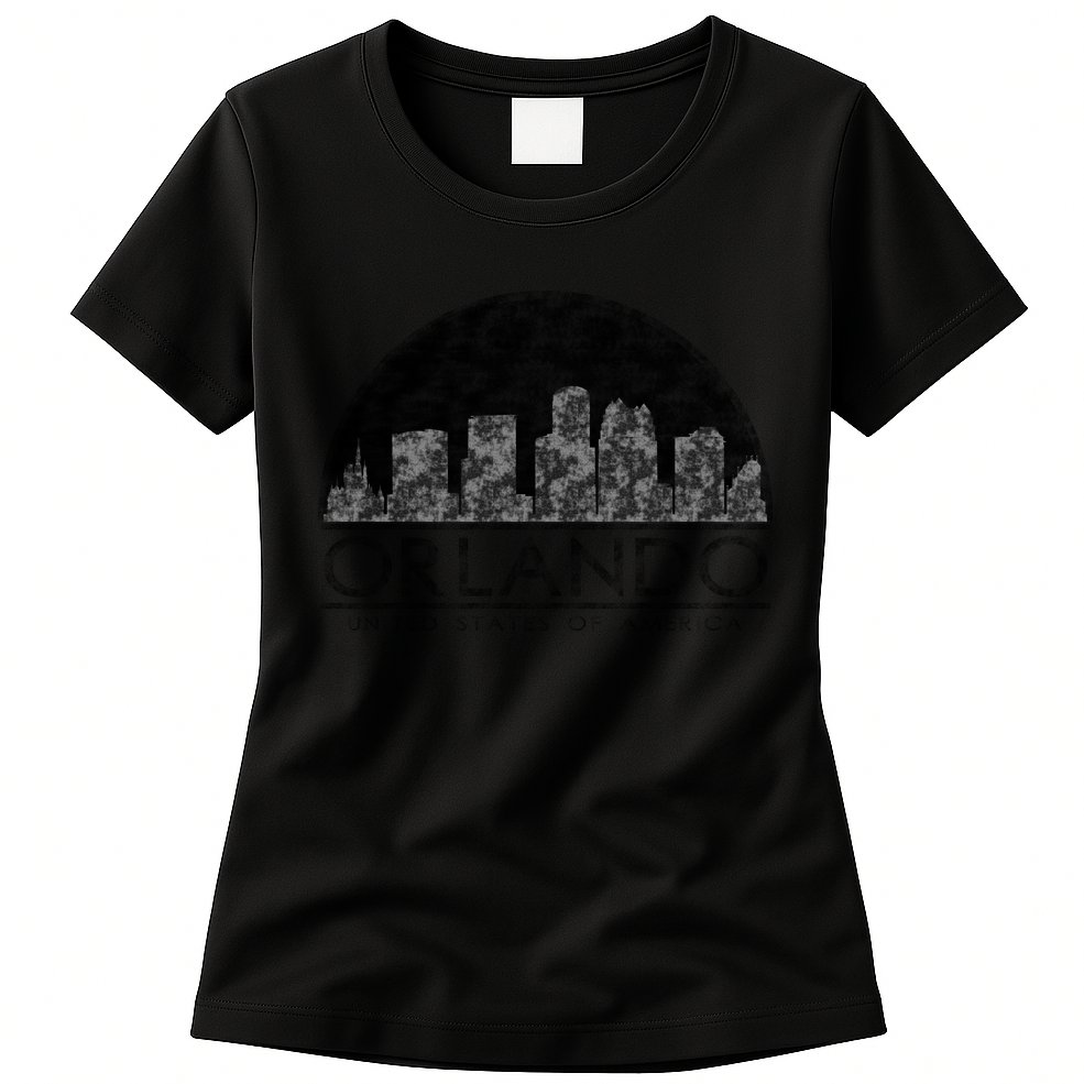 Orlando Texturized Logo Womens T-Shirt