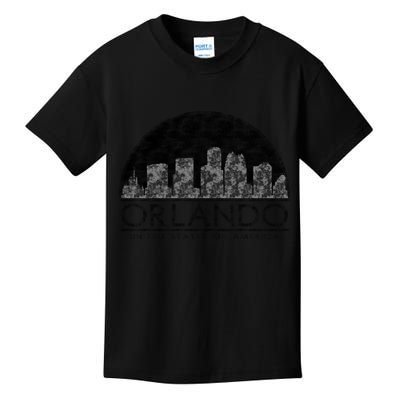 Orlando Texturized Logo Kids T-Shirt