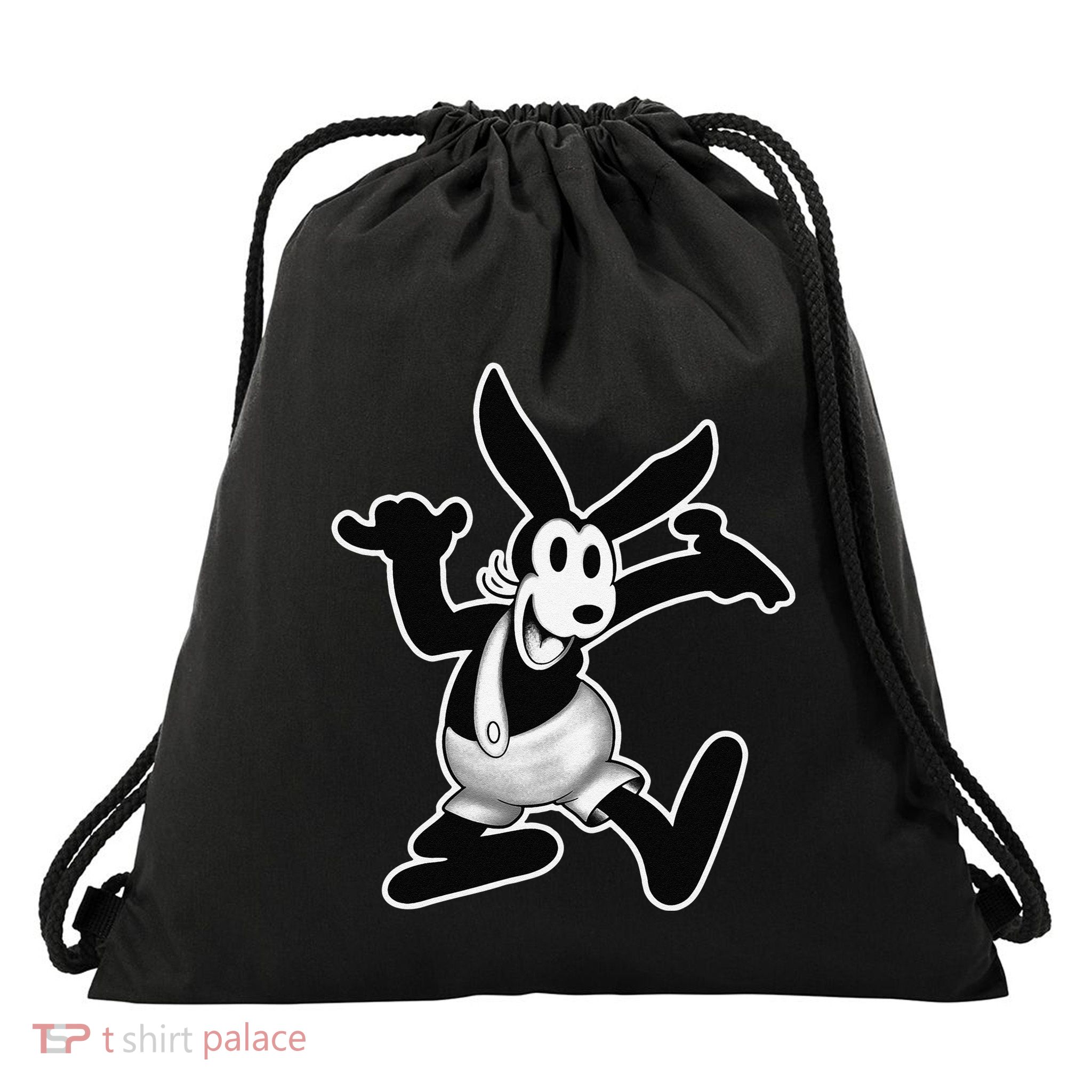 Oswald The Lucky Rabbit Original Vintage Cartoon 1927 Drawstring Bag