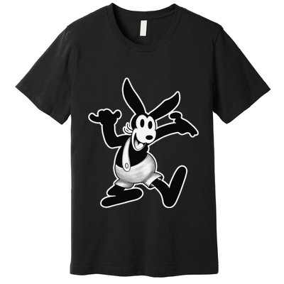 Oswald The Lucky Rabbit Original Vintage Cartoon 1927 Premium T-Shirt