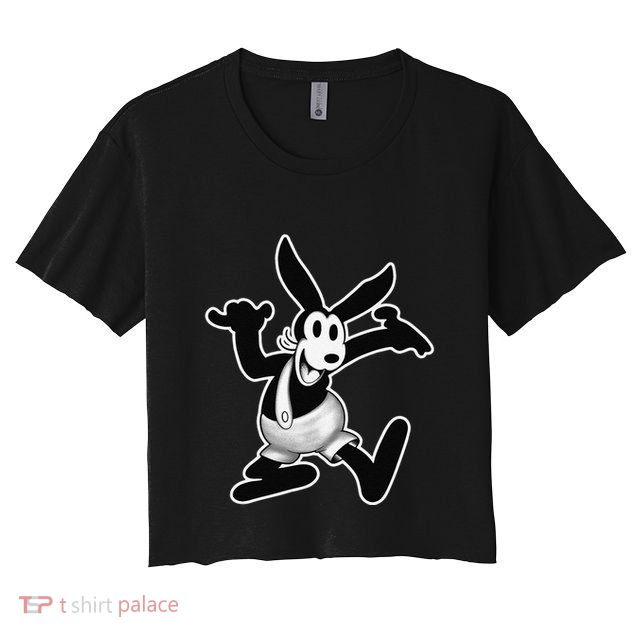 Oswald The Lucky Rabbit Original Vintage Cartoon 1927 Crop Top