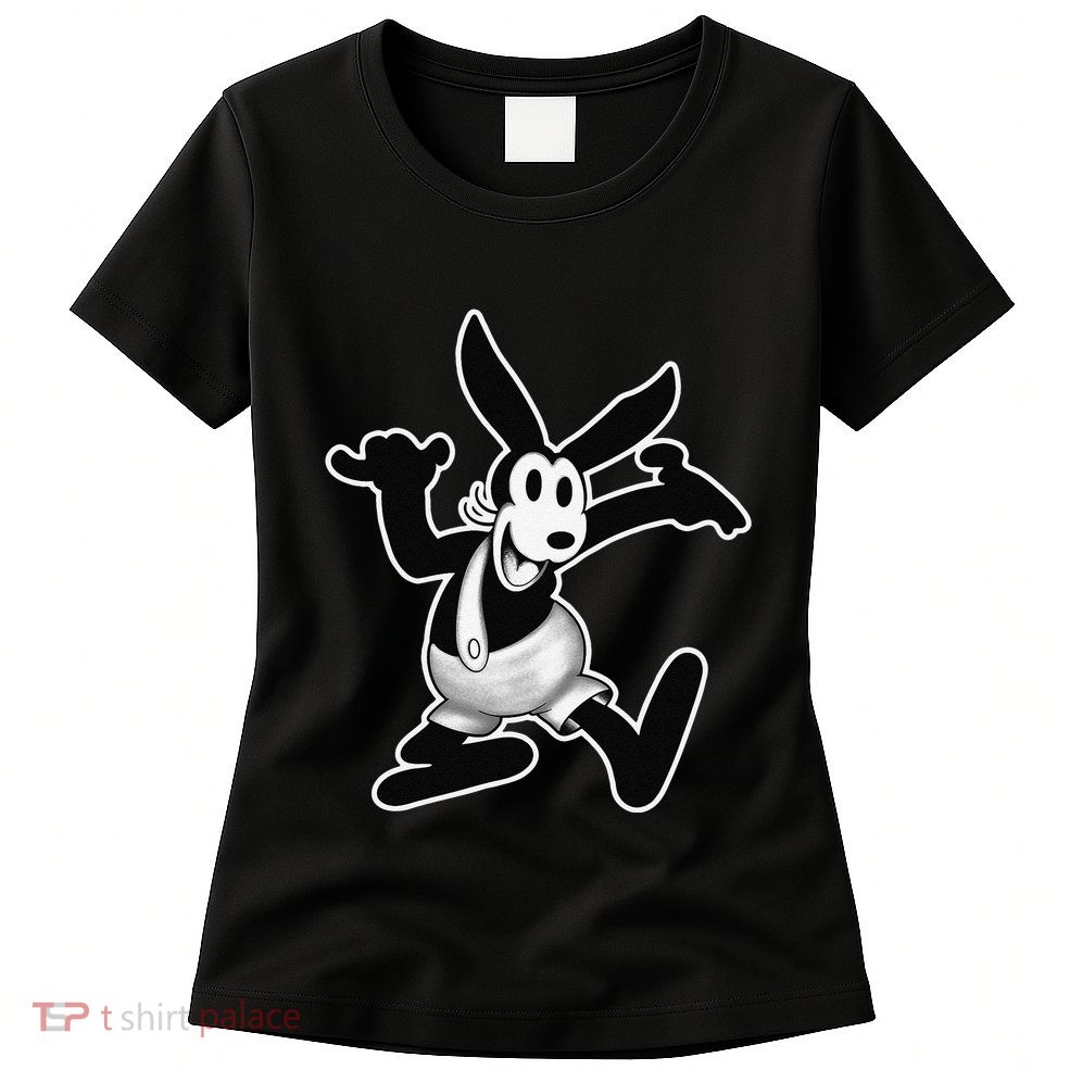 Oswald The Lucky Rabbit Original Vintage Cartoon 1927 Womens T-Shirt