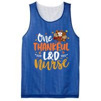 One Thankful L And D Nurse Turkey Leopard Plaid Thanksgiving Gift Mesh Reversible Basketball Jersey Tank