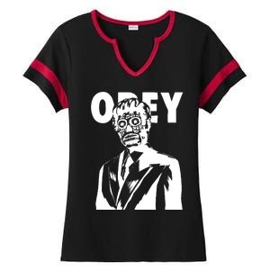 Obey They Live Ladies Halftime Notch Neck Tee