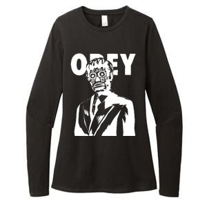 Obey They Live Womens CVC Long Sleeve Shirt