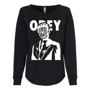 Obey They Live Womens California Wash Sweatshirt