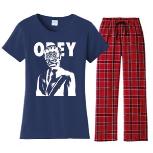 Obey They Live Women's Flannel Pajama Set