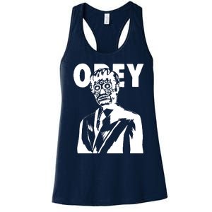 Obey They Live Women's Racerback Tank