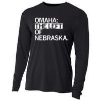 Omaha The Left Of Nebraska Cooling Performance Long Sleeve Crew