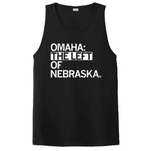 Omaha The Left Of Nebraska PosiCharge Competitor Tank