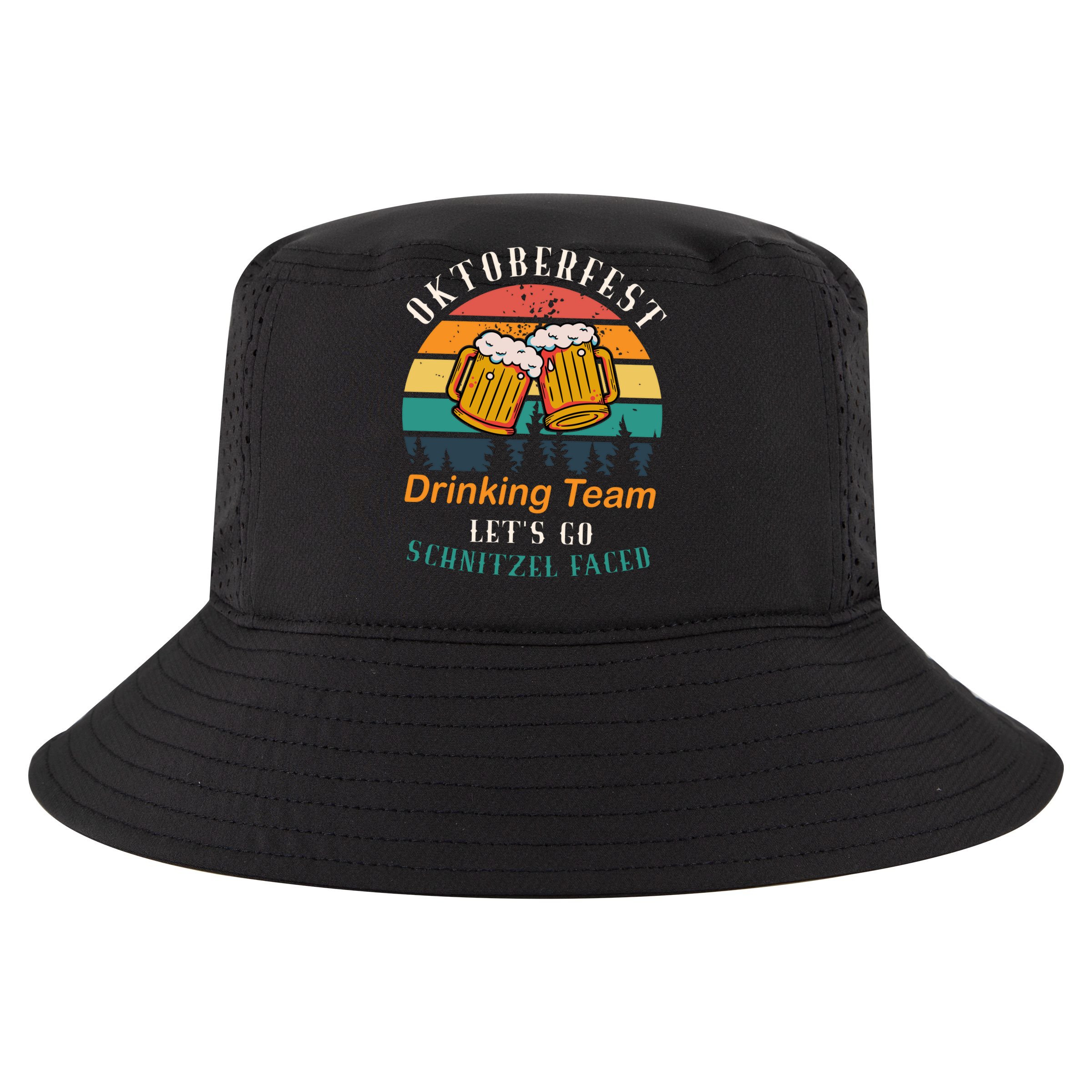 Oktoberfest Team Lets Get Schnitzel Faced Apron