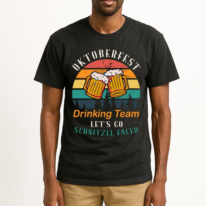 Oktoberfest Team Lets Get Schnitzel Faced Tall T-Shirt