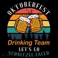 Oktoberfest Team Lets Get Schnitzel Faced Tall T-Shirt