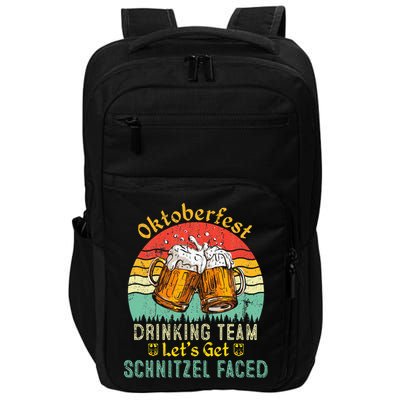 Oktoberfest Team Lets Get Schnitzel Faced German Impact Tech Backpack
