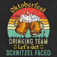 Oktoberfest Team Lets Get Schnitzel Faced German Adult Drive Performance Visor