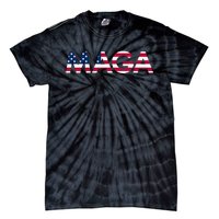 Original Trump Maga American Flag Maga America First Maga Tie-Dye T-Shirt