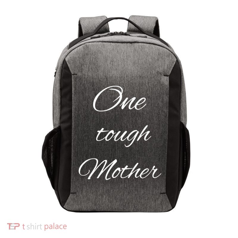 One Tough Mother Design Gift Vector Backpack